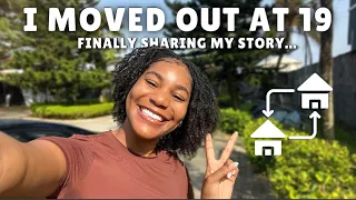 How I moved out of my parents house & started building my life