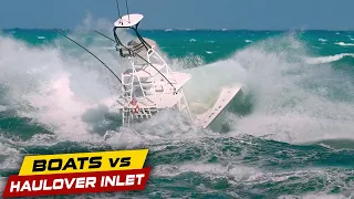 HAULOVER BOATS TOP 10 FOR 2022 PART 2 !! | Boats vs Haulover Inlet