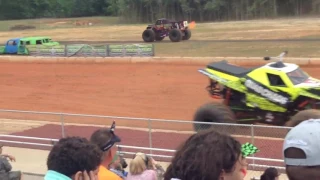 Monster truck throwdown Julian, North Carolina intro