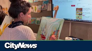 Creating art and taking care of your mental health in Calgary