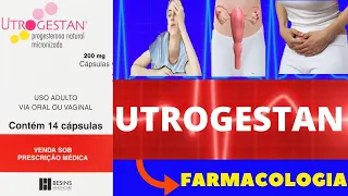 UTROGESTAN - PARA QUE SERVE, COMO TOMAR, COMO FUNCIONA, EFEITOS COLATERAIS - PROGESTERONA