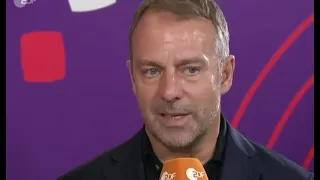 Hansi Flick Spanien deutschland 1:1 interview