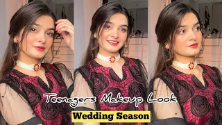 Simple Makeup Look For Teenagers || Wedding Season Ep #1