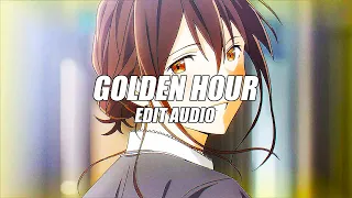 golden hour - jvke [edit audio]