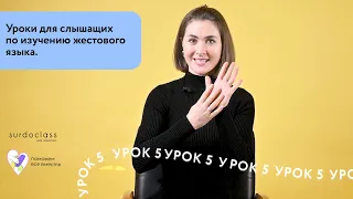 Урок 5 | Эмоции, цифры, цвета, явления природы