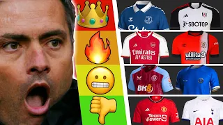 RANKING *EVERY* PREMIER LEAGUE 23/24 HOME KIT WORST to BEST