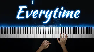 Britney Spears - Everytime | Piano Cover with PIANO SHEET