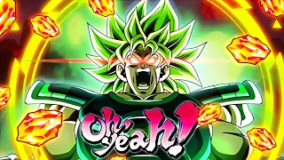 9TH ANNIVERSARY BROLY SUMMONS OR SOMETHING IDK LOL (DBZ: Dokkan Battle)