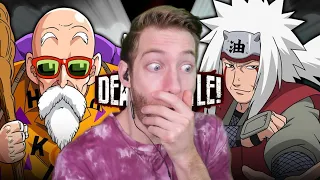 I'VE NEVER BEEN SO WRONG!!! Reacting to "Roshi vs Jiraiya Death Battle"