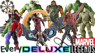 Every Marvel Legends Deluxe Action Figure Comparison List