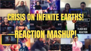 Crisis On Infinite Earths REACTION MASHUP! - Ezra Miller As The Flash Cameo REACTION!