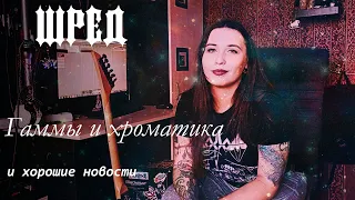 Шред. Стадия II: гаммы и хроматика