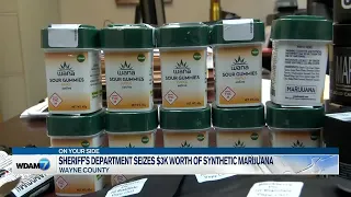 Sheriff's department seizes $3K worth of synthetic marijuana in Wayne County