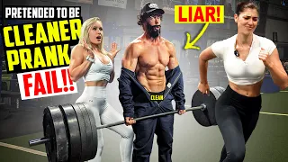 CRAZY CLEANER Gym Prank Fail 😡 (Anatoly Exposed!)