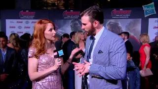 Chris Evans AOU Red Carpet Interview