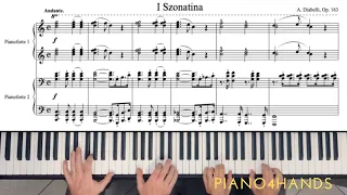 A. Diabelli - Sonatina No.1 in C major op. 163 (Piano 4 hands)