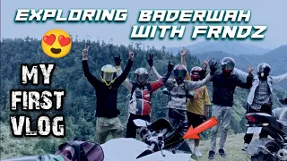 My first vlog | jammu to bhadarwah on my R15 v3😎||SR Vlogs #jammu #motovlog#r15v3