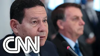 "Não somos ditadura", diz vice-presidente Hamilton Mourão sobre lockdown nacional | EXPRESSO CNN