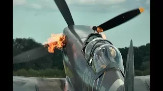 Supermarine Spitfire - Including 'Flaming Start up' - Aero Legends Spitfire