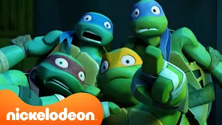 TMNT: Las Tortugas Ninja | ¡15 MINUTOS de escenas de pela de las Tortugas Ninja! ⚔️ | Nickelodeon