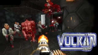 Vulkan Inc. V1M4 : Slag Tunnels| DOOM WAD / MOD