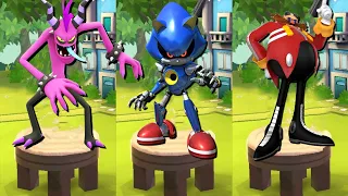 Sonic Dash - Metal Sonic vs All Bosses Zazz Eggman - All Characters Unlocked