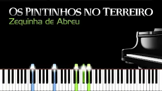 Os Pintinhos no Terreiro - Zequinha de Abreu | Piano Tutorial | Synthesia | How to play