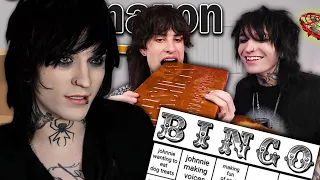 Playing Jake and Johnnie Bingo react - Trying Weird Amazon Stuff!