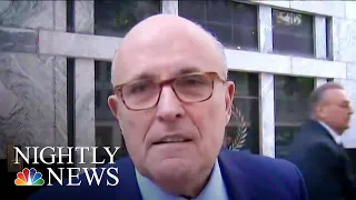 Trump Lawyer Rudy Giuliani Subpoenaed In Impeachment Inquiry By House Democrats | NBC Nightly News