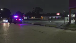 Raw video: Man shot, killed in north Houston