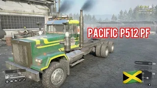 Bobtailing the  PACIFIC P512 PF (BEAST) {SnowRunner Gameplay}