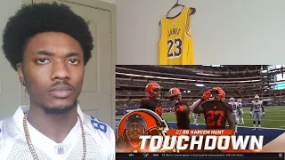 Angry Cowboys Fan Reacts To Second Half of Browns vs. Cowboys Week 4 Highlights NFL 2020