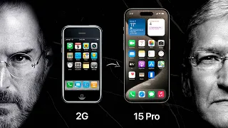 История iPhone: от 2G до 15 Pro Max