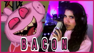 Friday Night Funkin' VS Peppa Pig "Bacon" SONG | PEPPA.EXE Mod (Muddy Puddles Funkin) Cover Español