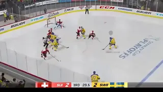 IIHF 2020 SVEITSI VS RUOTSI PUOLIVÄLIERÄ