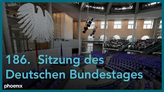 186. Sitzung des Deutschen Bundestages