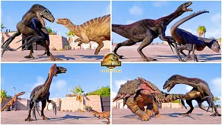 Therizinosaurus Death Animations by All Dinosaurs in San Marie 🦖 Jurassic World Evolution 2 - JWE