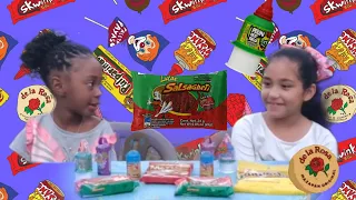 trying mexican candy |Maddie & Khloe