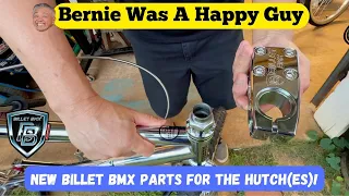 New Billet BMX Parts on Bernieʻs 26" and 29" Hutch BMX Cruisers! - #bmx