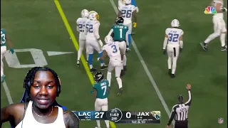 Jacksonville Jaguars vs. Los Angeles Chargers | 2022 Super Wild Card Game Highlights | Reaction