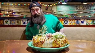 BEATEN ONLY 5 TIMES IN 7 YEARS! | THE KITCHEN SINK BURRITO CHALLENGE | PHILLY EP.1 | BeardMeatsFood