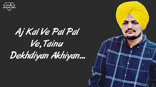 Aj Kal Ve LYRICS   Sidhu Moose Wala Lyrics  Akhian LYRICS Sidhu Moose Wala  SahilMix Lyrics360p