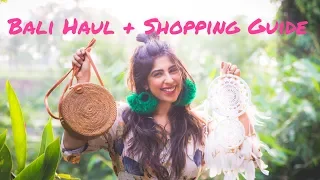 SHOPPING IN UBUD - The Ultimate Guide + Bali Haul (with prices !!) | Bruised Passports