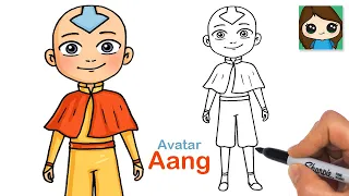 How to Draw Aang | Avatar The Last Airbender