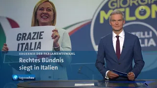 tagesschau 20:00 Uhr, 26.09.2022