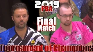 2019 Bowling - PBA Bowling Tournament of Champions Final - Jason Belmonte VS. EJ Tackett