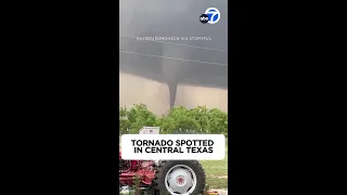 Tornado spotted in central Texas