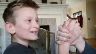 10 year old BEATS 17 year old In arm wrestling!!!😰