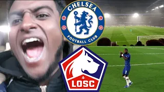CHELSEA 2-1 LILLE || CHELSEA THROUGH TO ROUND 16 CL ||  MATCHDAY VLOG WITH LEWIS