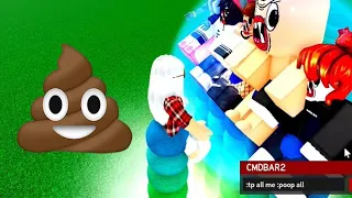 :tp all me :poop all - Free Admin Roblox #shorts